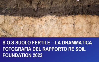 S.O.S SUOLO FERTILE – LA DRAMMATICA FOTOGRAFIA DEL RAPPORTO RE SOIL FOUNDATION 2023